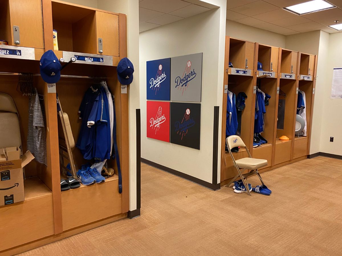 Los Angeles Dodgers Club House Renovation (2)